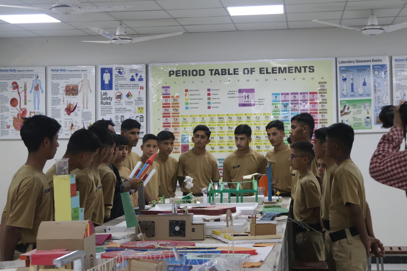 Science laboratories